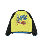 Chrome Hearts Matty Boy Flaming Youth Reversible Souvenir Jacket Black Yellow - Morely TrendsChrome Hearts Type here:)