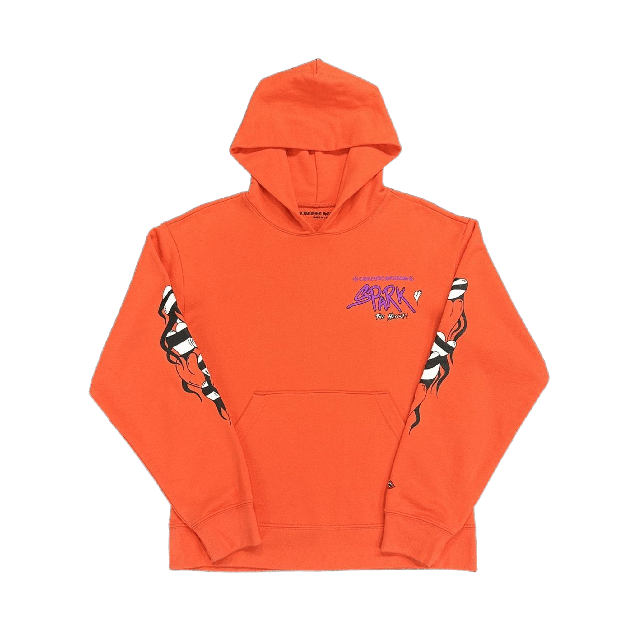 Chrome Hearts Matty Boy Sadistic Lipstick Hoodie Orange Chrome Hearts Matty Boy Sadistic Lipstick Hoodie Orange