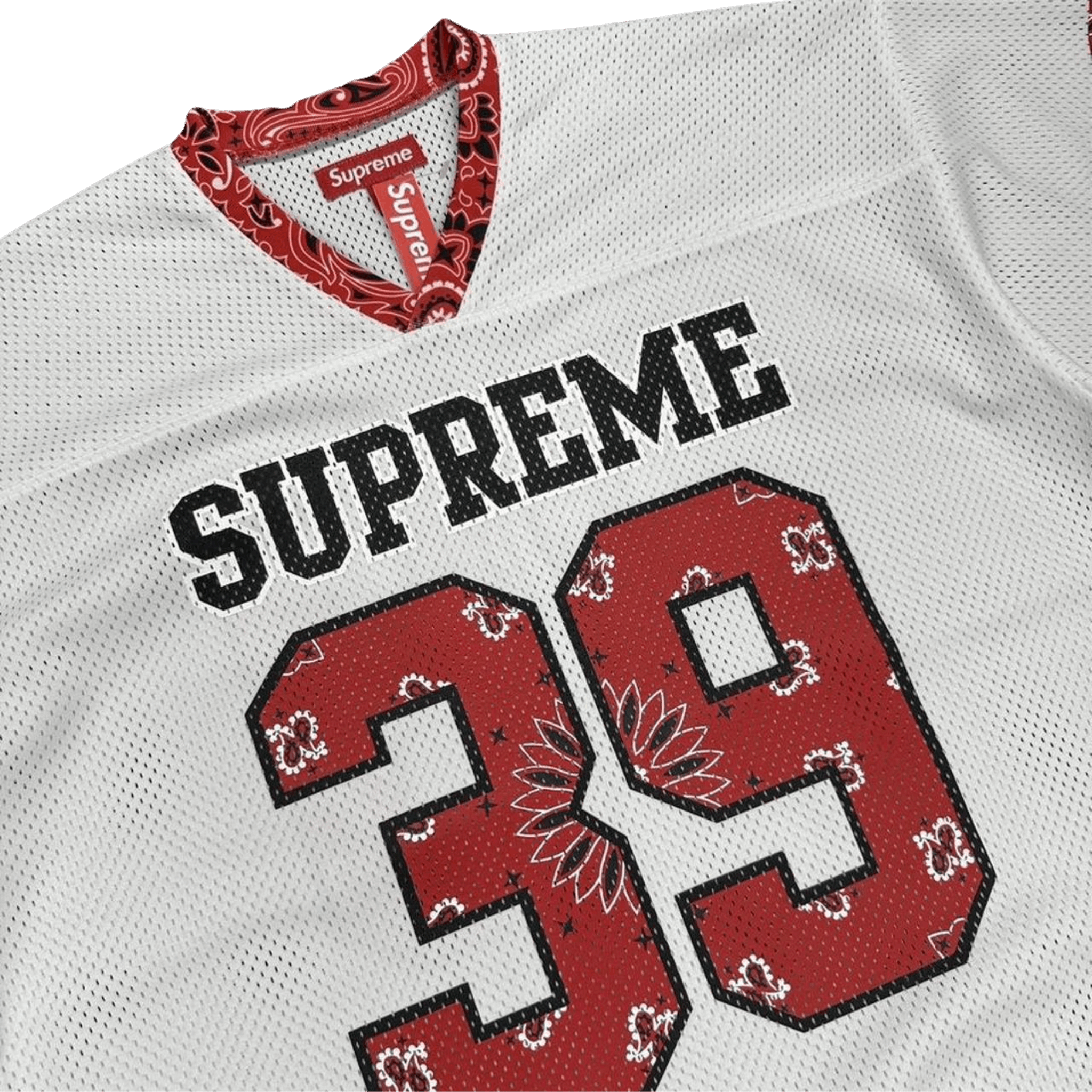 Supreme Bandana Football Jersey White