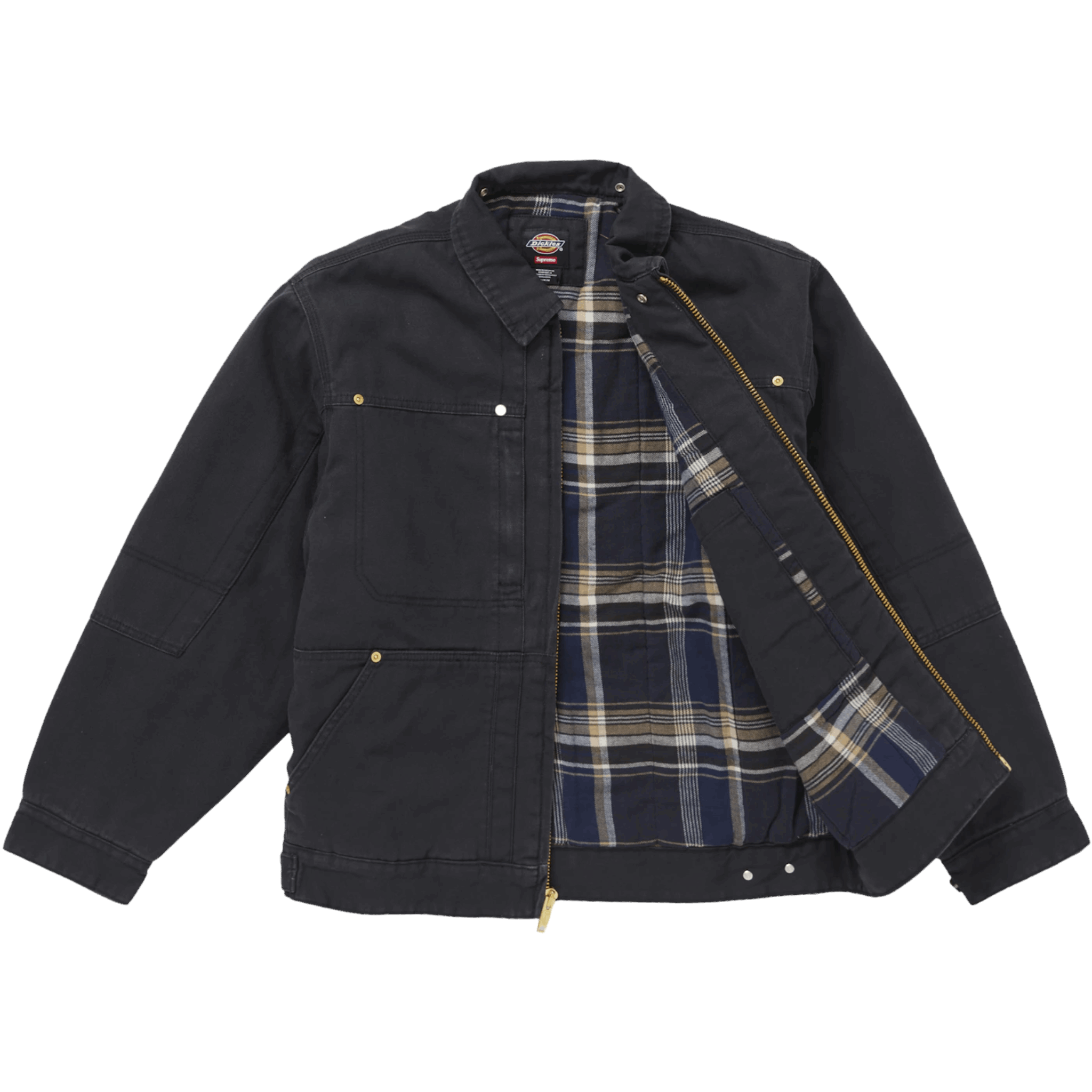 Supreme Dickies Hooded Work Jacket Black