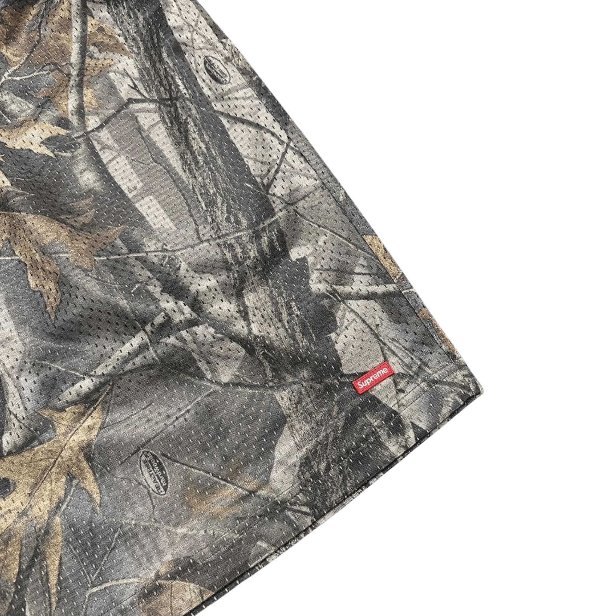 Supreme Small Box Baggy Mesh Short (SS25) Realtree Hardwoods Camo