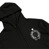 Chrome Hearts Las Vegas Anniversary Exclusive Horseshoe Logo Hoodie Black