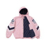 Supreme Mitchell & Ness NCAA Hooded Stadium Jacket Pink
