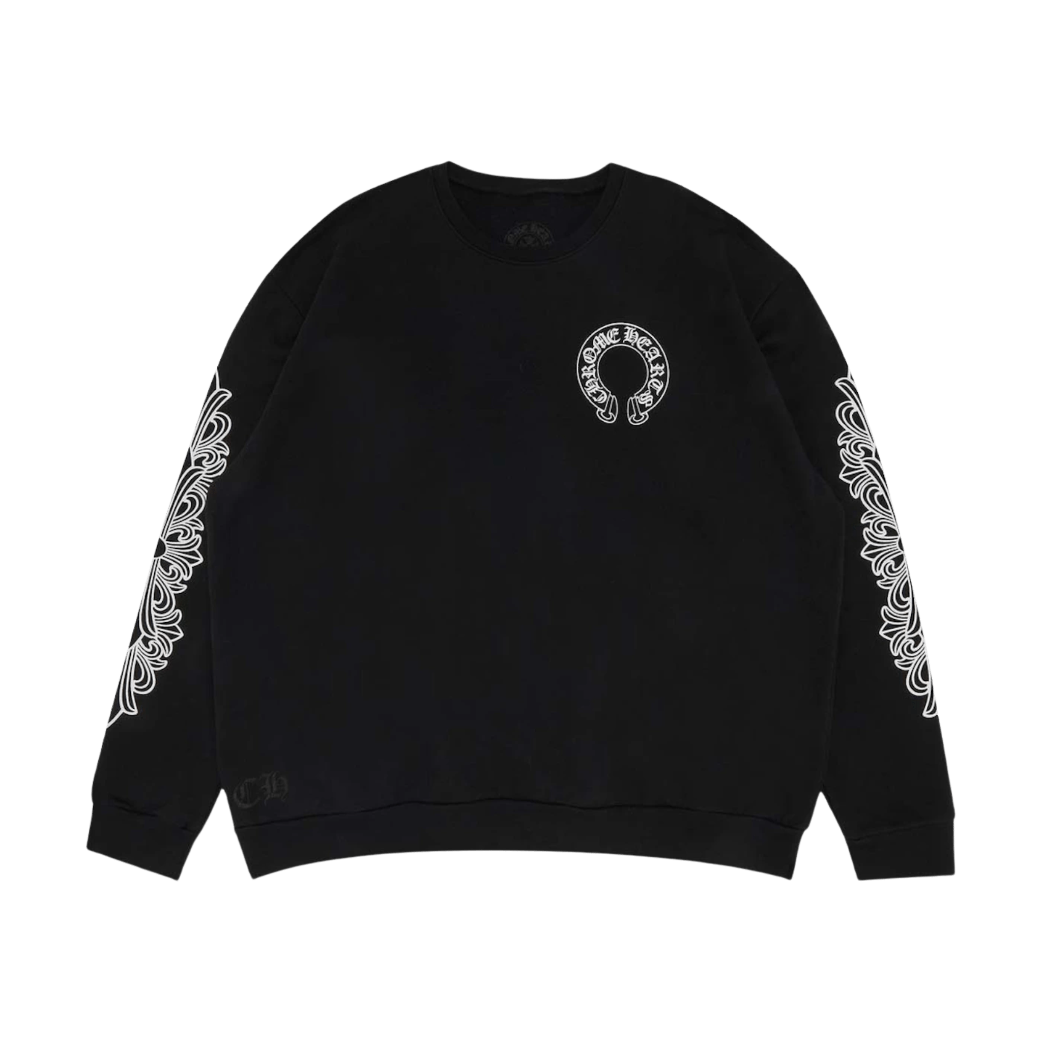 Chrome Hearts Horseshoe Crewneck Black Morely Trends chrome-hearts-horseshoe-crewneck-black-morely-trends
