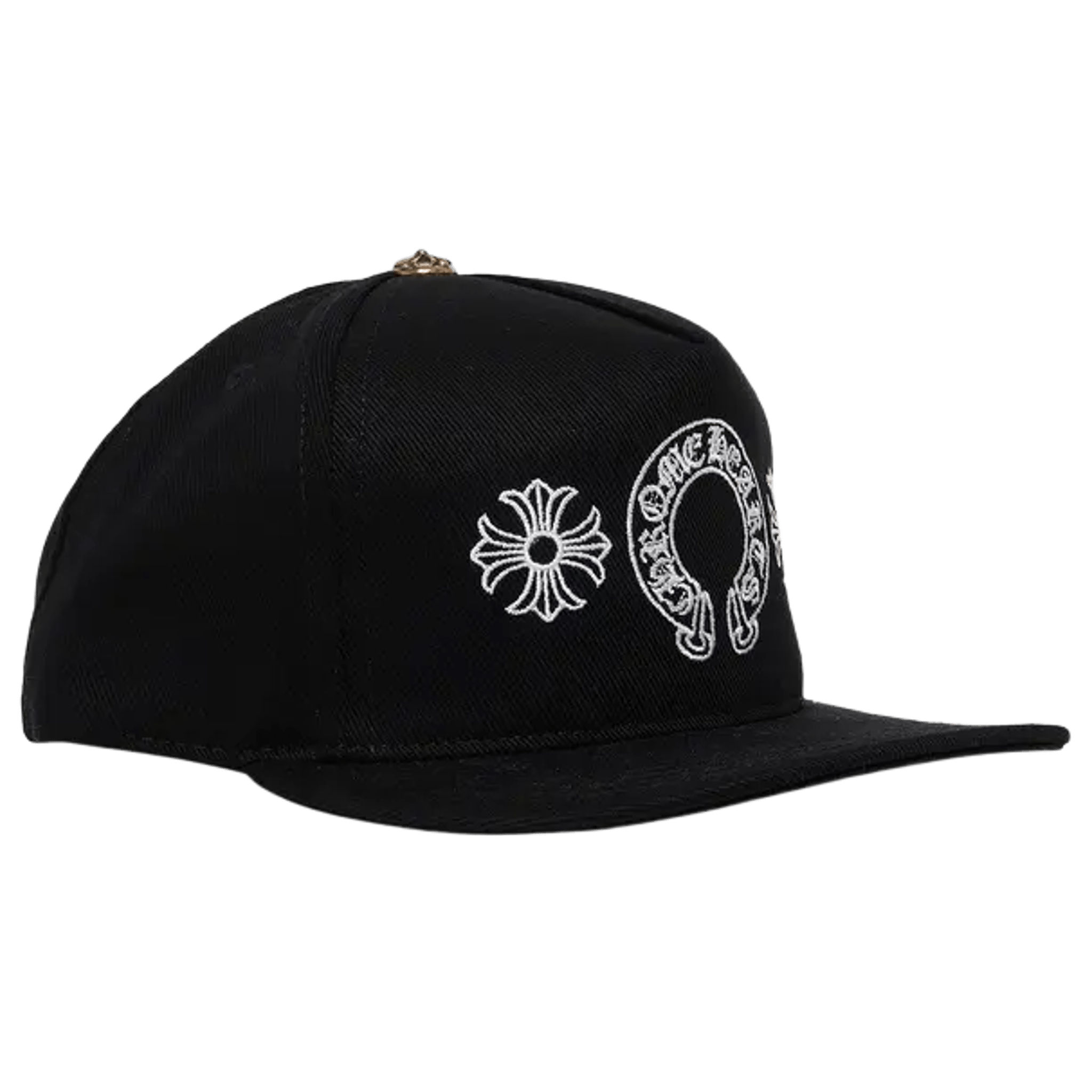 Chrome Hearts Horseshoe Denim Baseball Hat Black - Morely TrendsChrome Hearts Type here:)