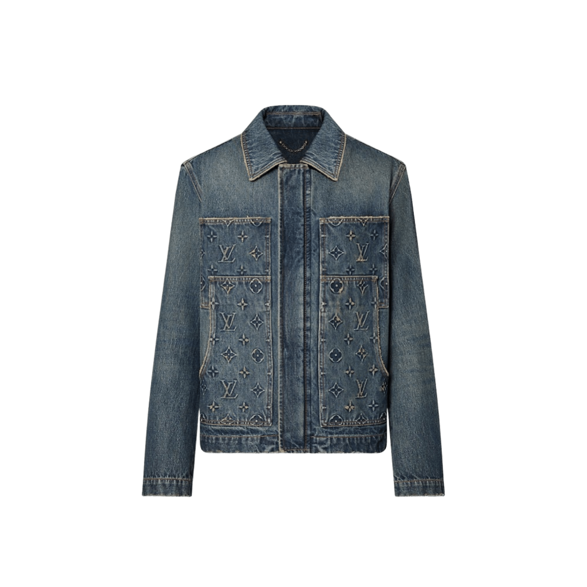 Louis Vuitton Workwear Denim Jacket - Morely TrendsLouis Vuitton Type here:)