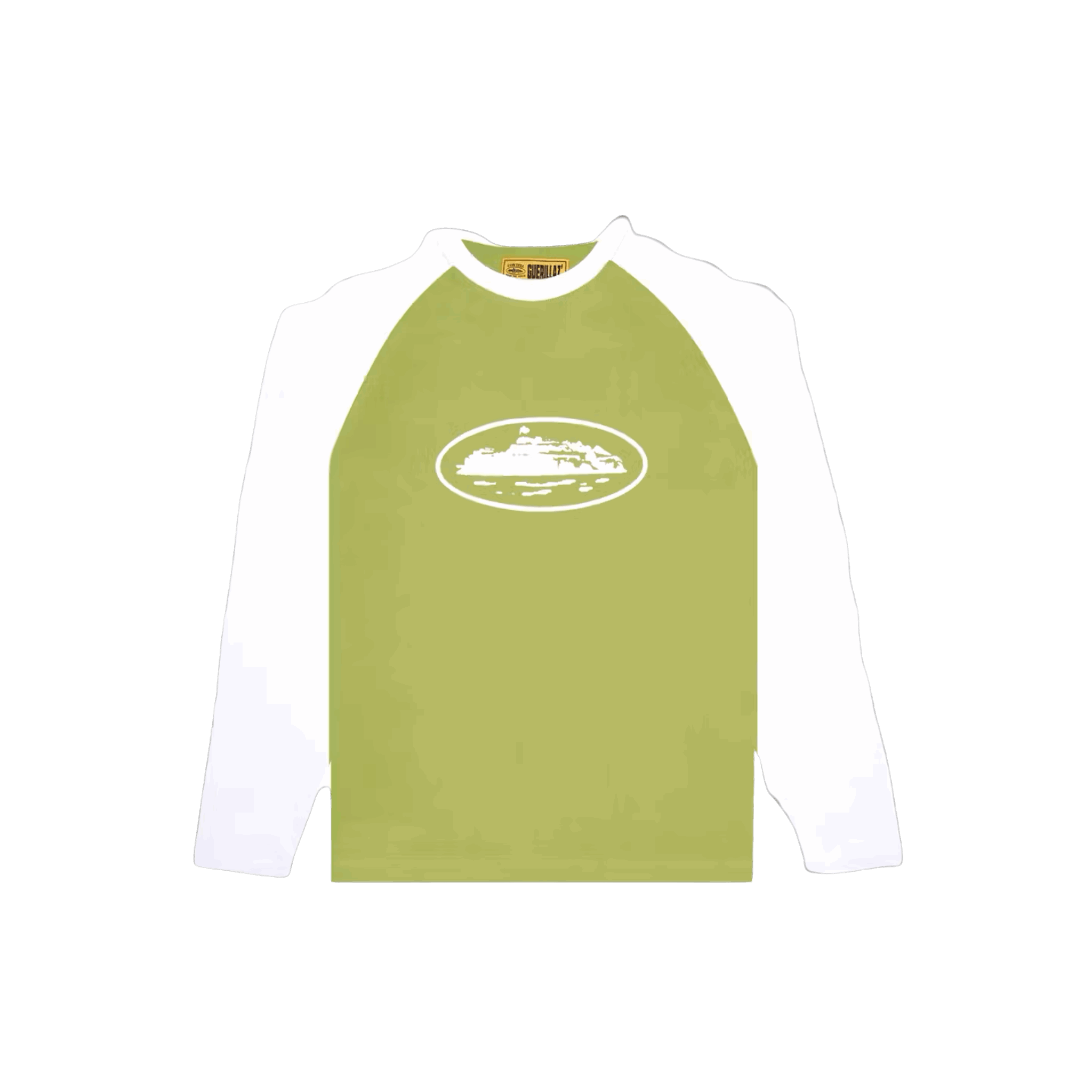 Corteiz Raglan LS Tee Sage Green