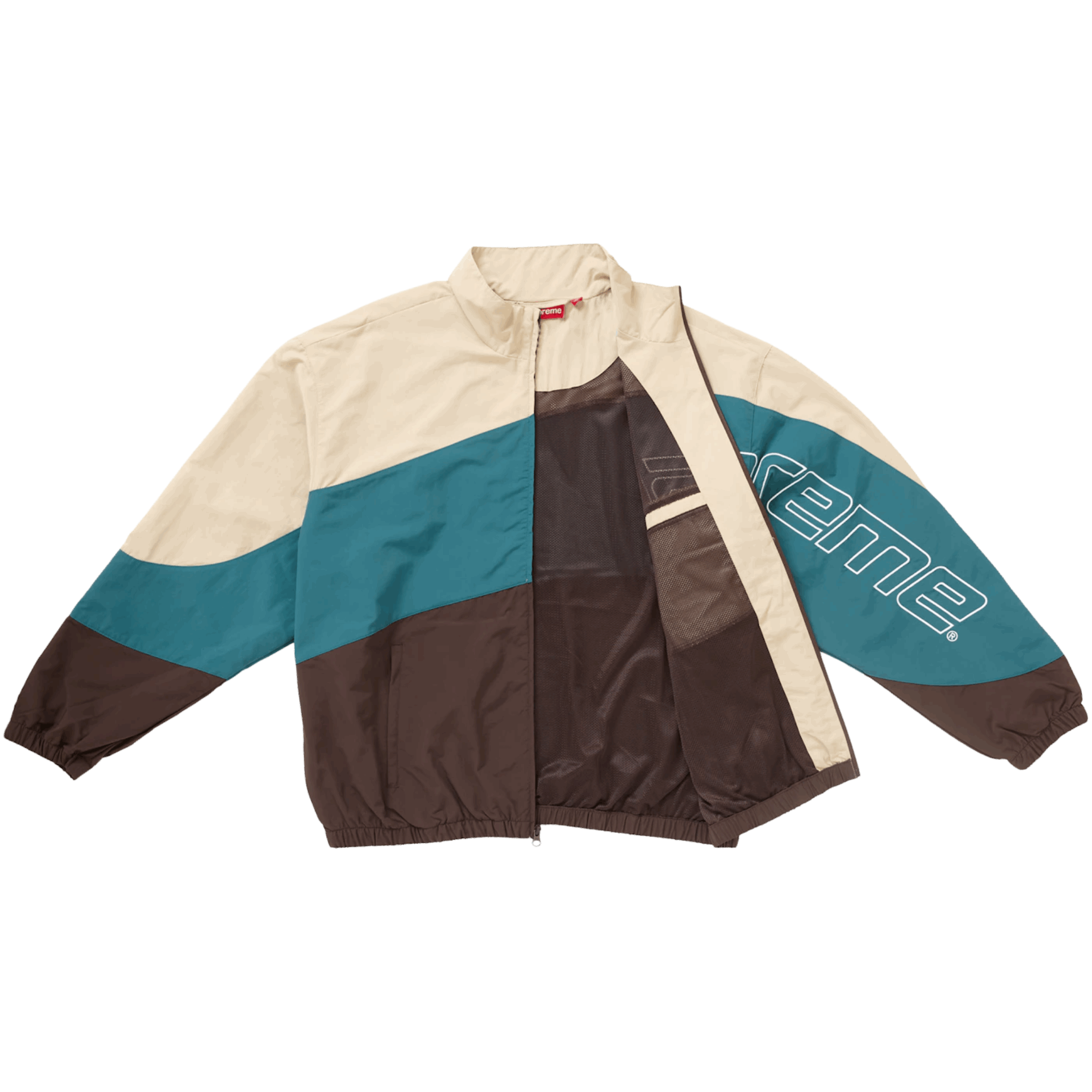 Supreme Curve Track Jacket (SS24) Brown
