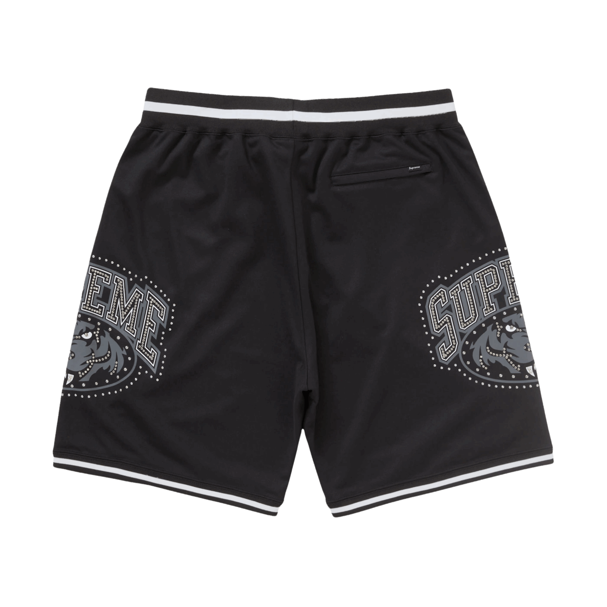 Supreme Studded Basketball Short Black