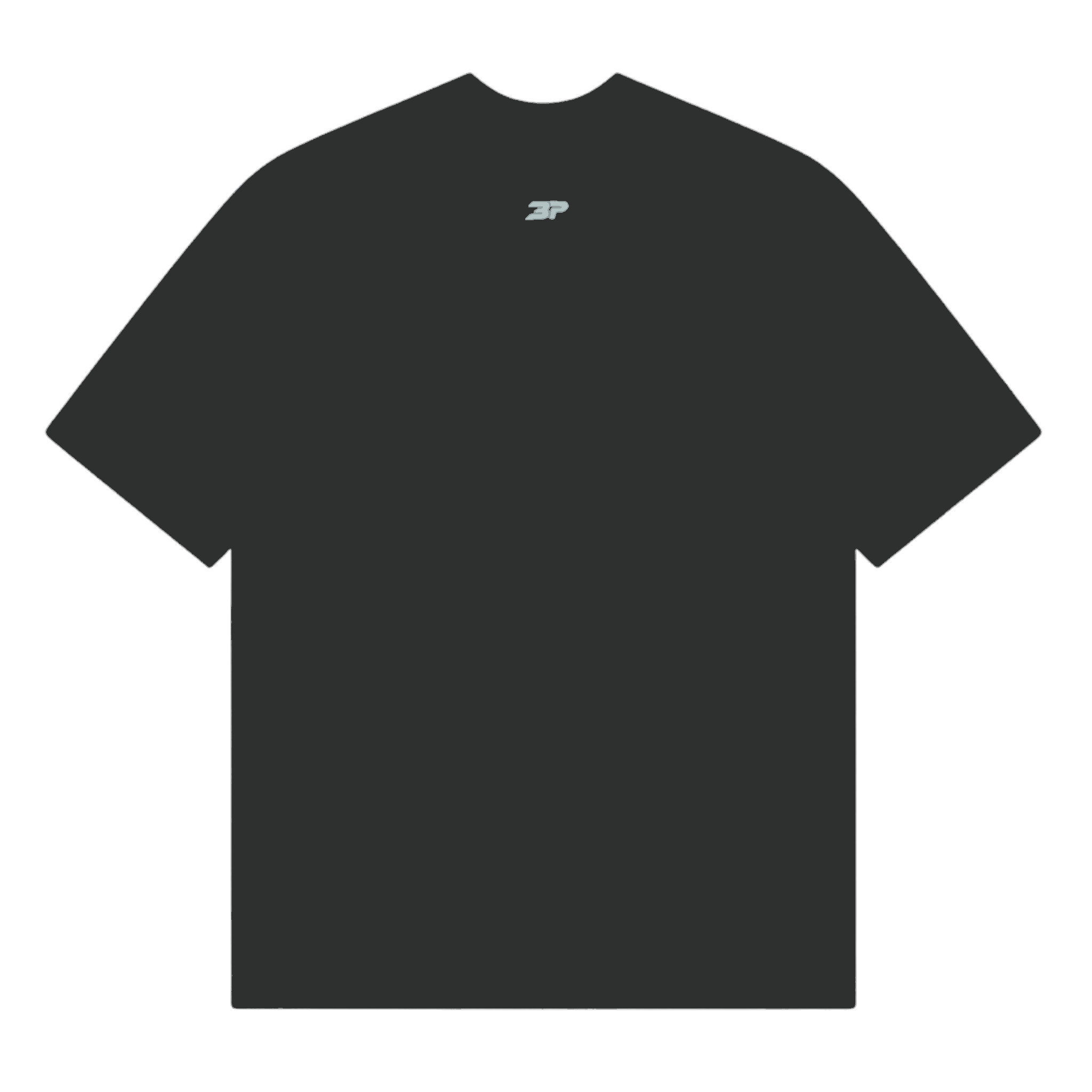Broken Planet Falling Stars T-Shirt Soot Black