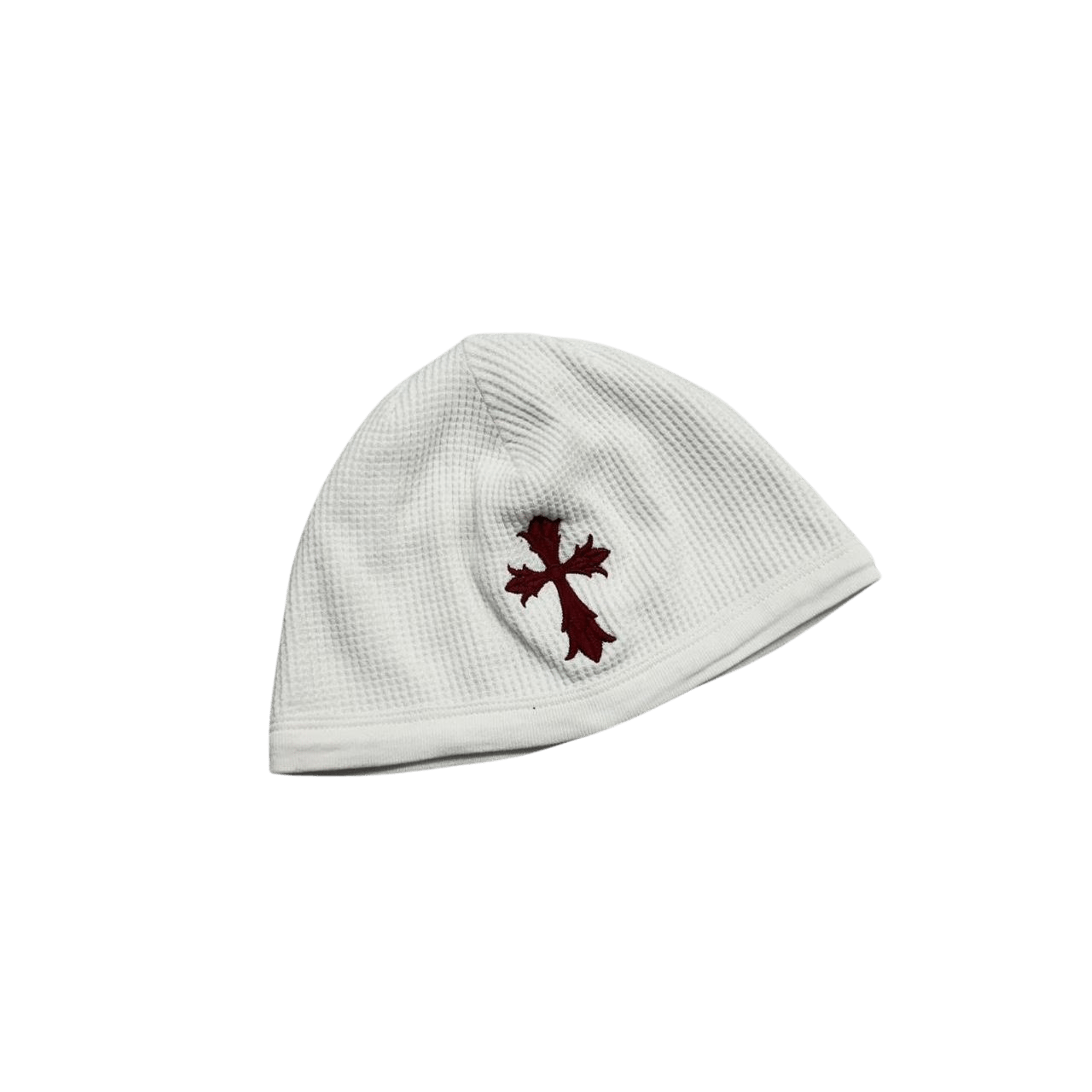 Chrome Hearts Vintage Cross & Scroll Logo Thermal Skully Beanie Chrome Hearts Vintage Cross & Scroll Logo Thermal Skully Beanie