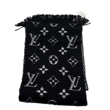 Louis Vuitton Logomania Scarf Black - Morely TrendsLouis Vuitton Type here:)
