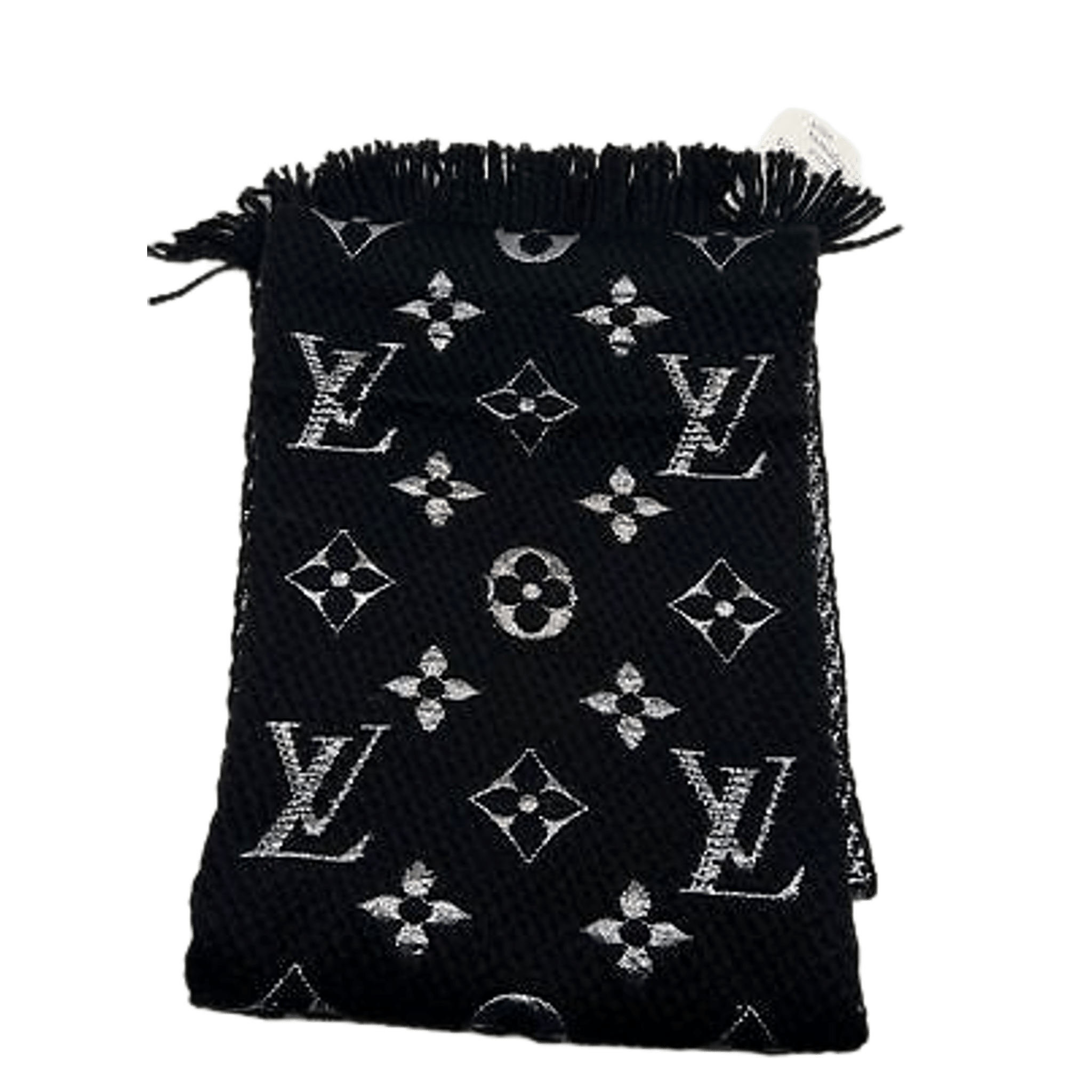 Louis Vuitton Logomania Scarf Black - Morely TrendsLouis Vuitton Type here:)