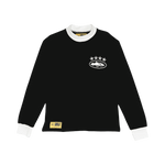 Corteiz 4Starz Alcatraz Waffle Longsleeve Shirt Black