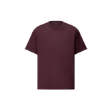 Louis Vuitton LV Embossed Logo T-Shirt Burgundy