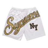 Supreme Big Script Mesh Short White