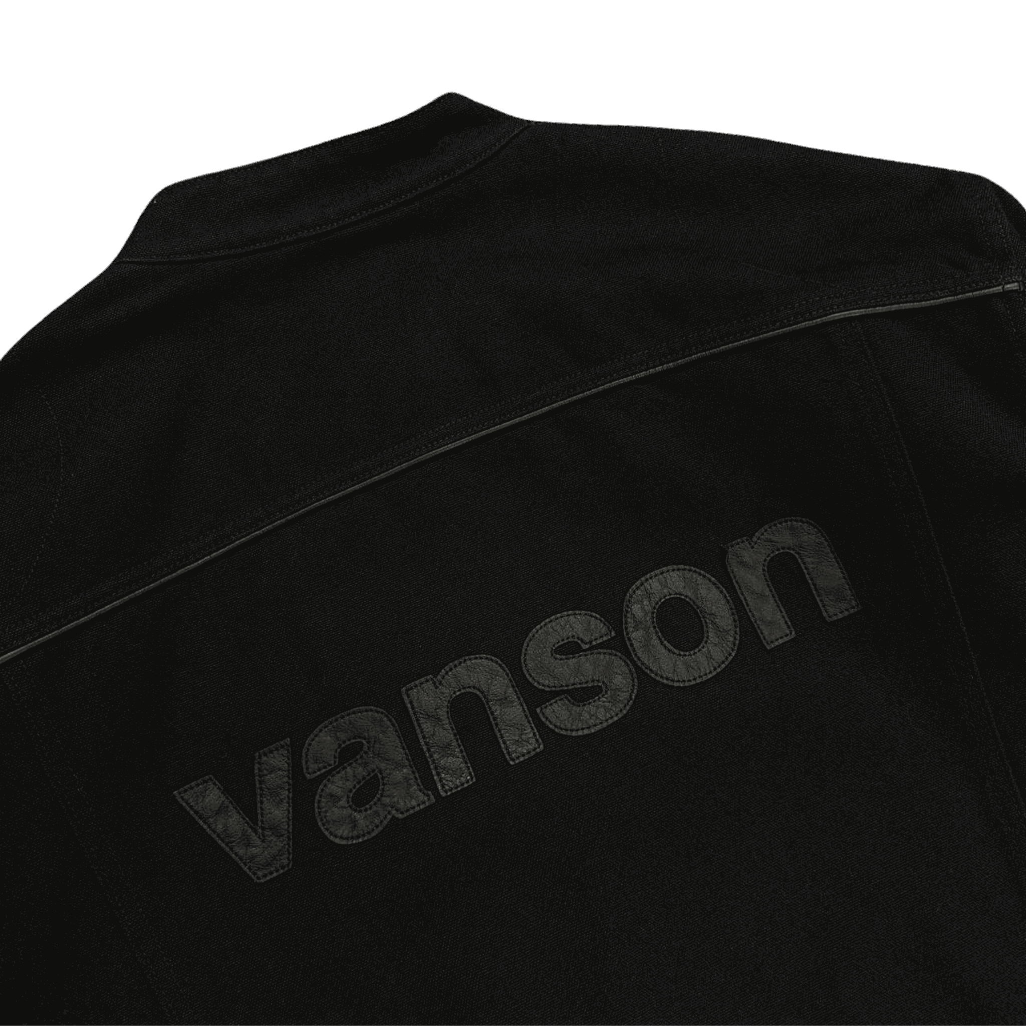 Supreme Vanson Leathers Cordura Cotton Jacket Black