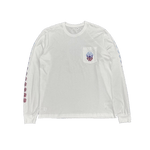 Chrome Hearts Gradient Horseshoe Dagger Logo Long Sleeve T-Shirt White - Morely TrendsChrome Hearts Type here:)