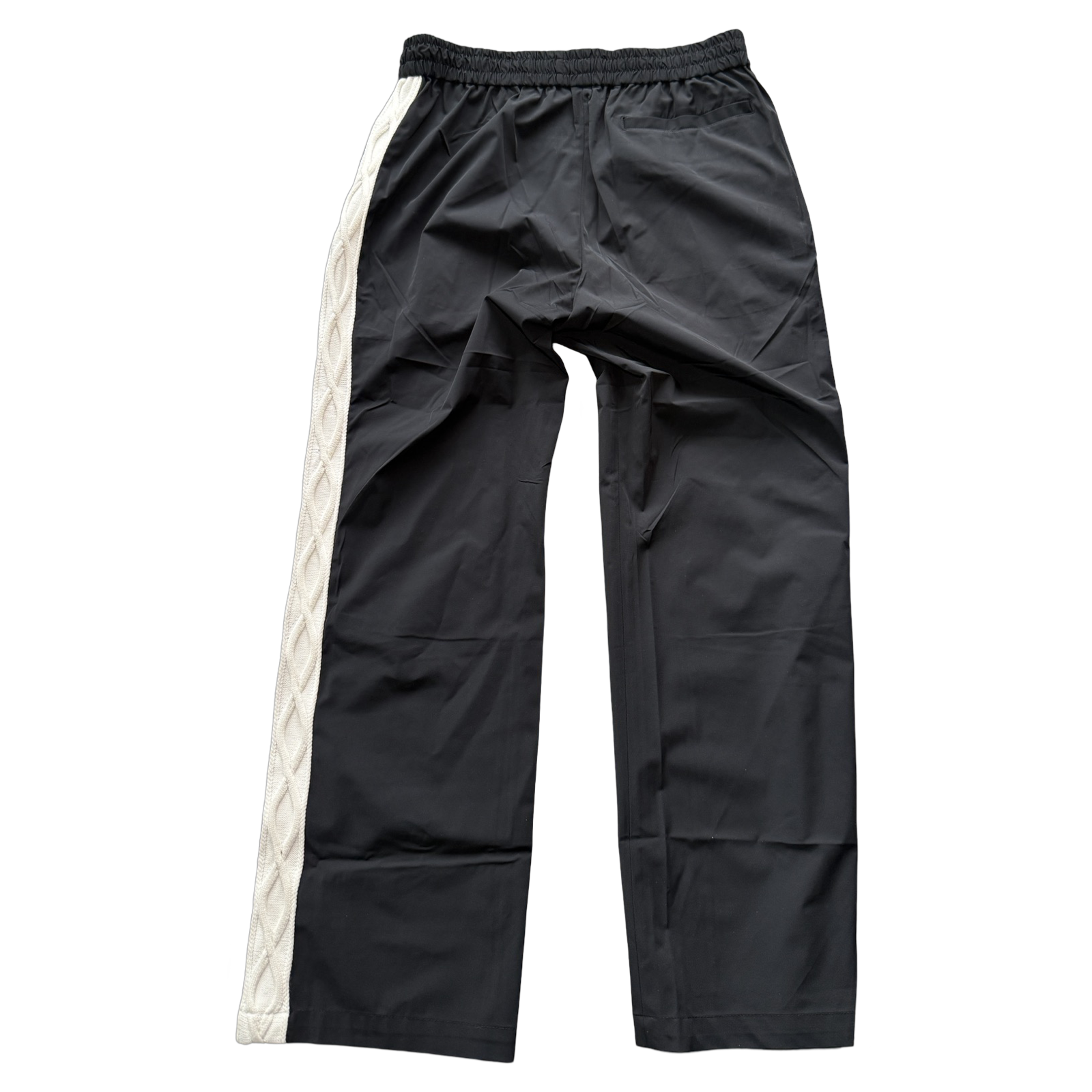 Louis Vuitton Embroidered Technical Track Trousers Black