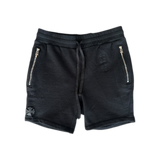 Chrome Hearts Black Cross Patch Shorts