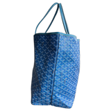 Goyard Blue St Louis Tote