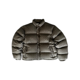 Chrome Hearts Olive Cross Jacquard Puffer Jacket