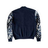 Louis Vuitton Blue & White Floral Monogram Bomber