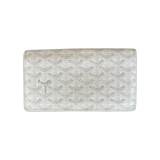 Goyard White Richelieu Long Wallet