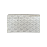 Goyard White Richelieu Long Wallet