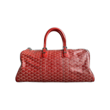 Goyard Red Croisiere 40 Duffel Bag