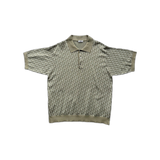 Dior Beige & Olive Oblique Polo T-Shirt