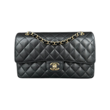 Chanel Black Caviar Quilted Medium Flap Bag