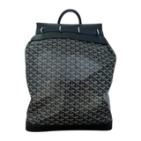 Goyard Black Steamer Backpack