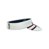 Dior White Star Striped Visor