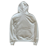 Dior White CD Icon Embroidered Logo Hoodie