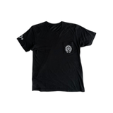 Chrome Hearts Black Multicolor Horseshoe Logo T-Shirt