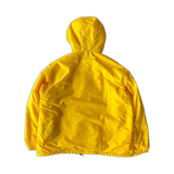 Prada Yellow Logo Padded Windbreaker