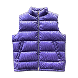 Dior Purple Oblique Puffer Vest