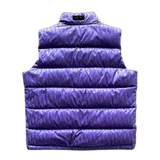 Dior Purple Oblique Puffer Vest