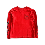 Chrome Hearts Matty Boy Red Stay Fast Longsleeve T-Shirt