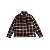 Chrome Hearts Black Plaid Flannel Jacket