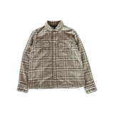 Chrome Hearts Beige Plaid Flannel Jacket