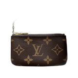 Louis Vuitton Brown Monogram Key Pouch