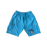 Chrome Hearts Matty Boy Blue Brand New Cargo Sweatshorts