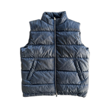 Dior Navy Oblique Puffer Vest