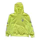 Chrome Hearts Matty Boy Lime Green Chainlink Hoodie