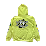 Chrome Hearts Matty Boy Lime Green Chainlink Hoodie