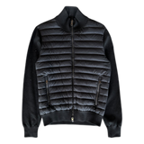 Moncler Black Maglia Puffer Cardigan