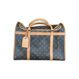 Louis Vuitton Brown Monogram Dog Carrier