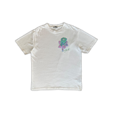 Dior Alex Fonton White Flower Embroidered T-Shirt